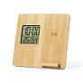  Bamboo wireless charger 10W, weather station