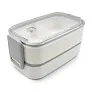  Lunch boxes 2 pcs, 2x700 ml, cutlery