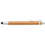  Writing set, bamboo ball pen with touch pen and mechanical pencil