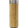  Bamboo vacuum flask 420 ml with sieve stopping dregs