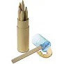  Colour pencil set with pencil sharpener