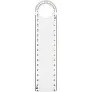  Ruler with loupe and protractor