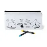  Pencil case for colouring, crayons