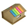  Memo holder "house", notebook, sticky notes