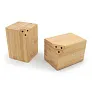  Bamboo salt and pepper set