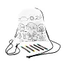 Brody Drawstring bag for colouring, crayons