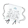  Drawstring bag for colouring, crayons