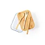  Glass lunch box 700 ml, bamboo lid and cutlery