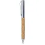  Cork writing set, ball pen and roller ball pen