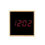  Bamboo desk clock with alarm
