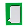  Memo holder "speech bubble", sticky notes