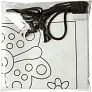  Drawstring bag for colouring, felt tip pens
