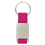  Keyring with metal badge
