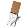  Notebook approx. A6 with ball pen