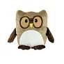 Professowl Plush owl, pillow