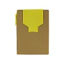  Memo holder, notebook A6, sticky notes, ball pen