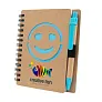  Notebook approx. B7 "smiling face" with ball pen