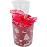  Decorated candle holder with tea light