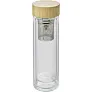  Glass vacuum flask 420 ml with sieve stopping dregs