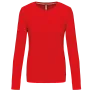  LADIES' LONG-SLEEVED CREW NECK T-SHIRT - Kariban