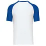 BASEBALL Majica kratkih rukava s dvije boje - 165 g/m² - Kariban