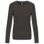  LADIES' LONG-SLEEVED CREW NECK T-SHIRT - Kariban
