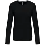  LADIES' LONG-SLEEVED CREW NECK T-SHIRT - Kariban