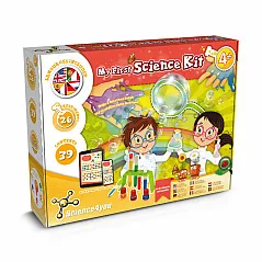 Educational toy supplied with a kraft paper gift bag (115 g/m²)