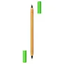 Mikayla Bamboo ball pen 2 in 1, "infinity" pencil