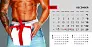  "MASCULINE" 13 list., dim: 20,5x14,5 cm, stolni kalendar, koverta, P/100