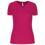  LADIES’ V-NECK SHORT SLEEVE SPORTS T-SHIRT - Proact