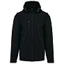  UNISEX 3-LAYER SOFTSHELL HOODED JACKET WITH REMOVABLE SLEEVES - Kariban