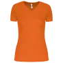  LADIES’ V-NECK SHORT SLEEVE SPORTS T-SHIRT - Proact