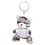 Ollie Plush cat, keyring