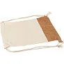  Cotton drawstring bag with cork element