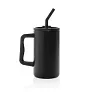 Cube RCS certified recycled steel mug 800ml - XD Collection