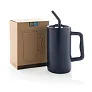 Cube RCS certified recycled steel mug 800ml - XD Collection