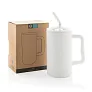 Cube RCS certified recycled steel mug 800ml - XD Collection