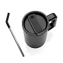 Cube RCS certified recycled steel mug 800ml - XD Collection