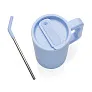 Cube RCS certified recycled steel mug 800ml - XD Collection