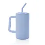 Cube RCS certified recycled steel mug 800ml - XD Collection