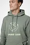  Iqoniq Torres recycled cotton hoodie undyed, natural raw - iqoniq