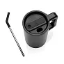 Cube RCS certified recycled steel mug 800ml - XD Collection