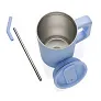 Cube RCS certified recycled steel mug 800ml - XD Collection