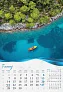  "BISERNA DALMACIJA" color kalendar