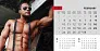  "MASCULINE" 13 list., dim: 20,5x14,5 cm, stolni kalendar, koverta, P/100
