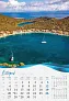  "BISERNA DALMACIJA" color kalendar