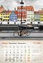  "VINTAGE GRADOVI" color kalendar