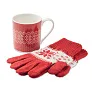 COPITO SET Winter gift mug and gloves set