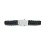 FAULET Braided faux leather bracelet